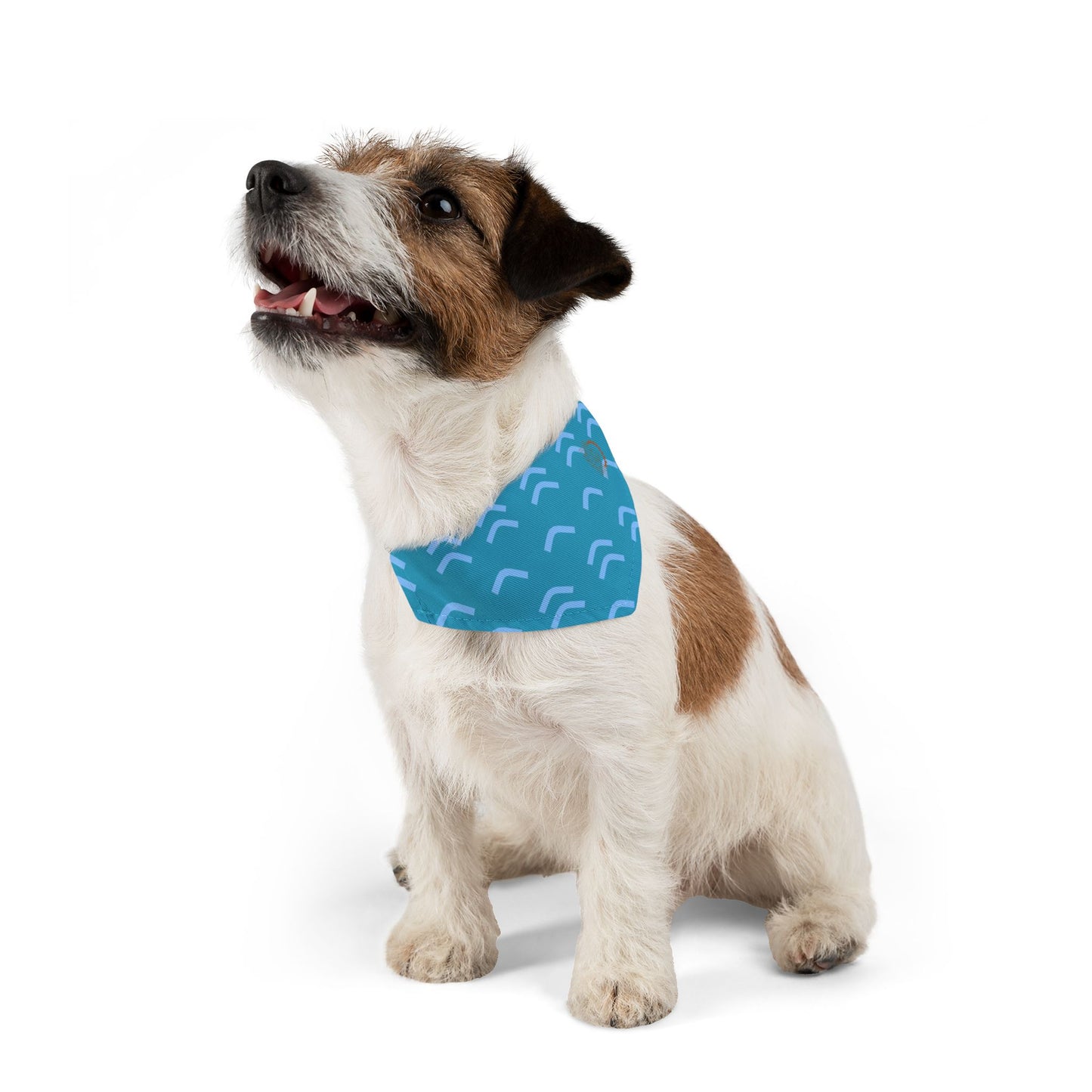 Pet Bandana - Summer Waves with Logo