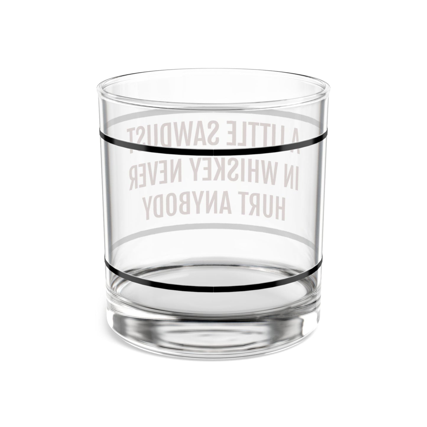 Whiskey & Sawdust Glass, 10oz