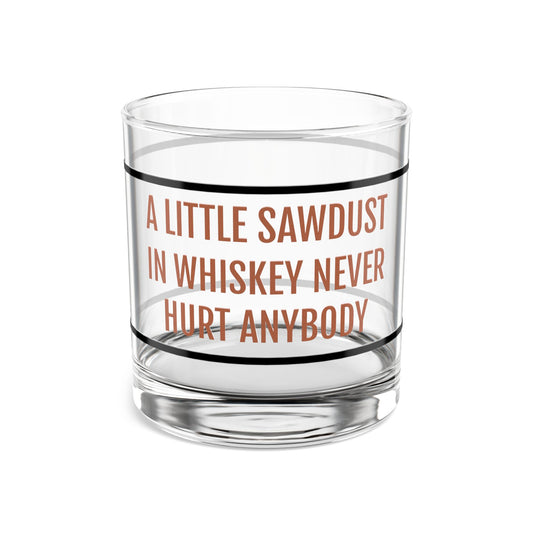 Whiskey & Sawdust Glass, 10oz