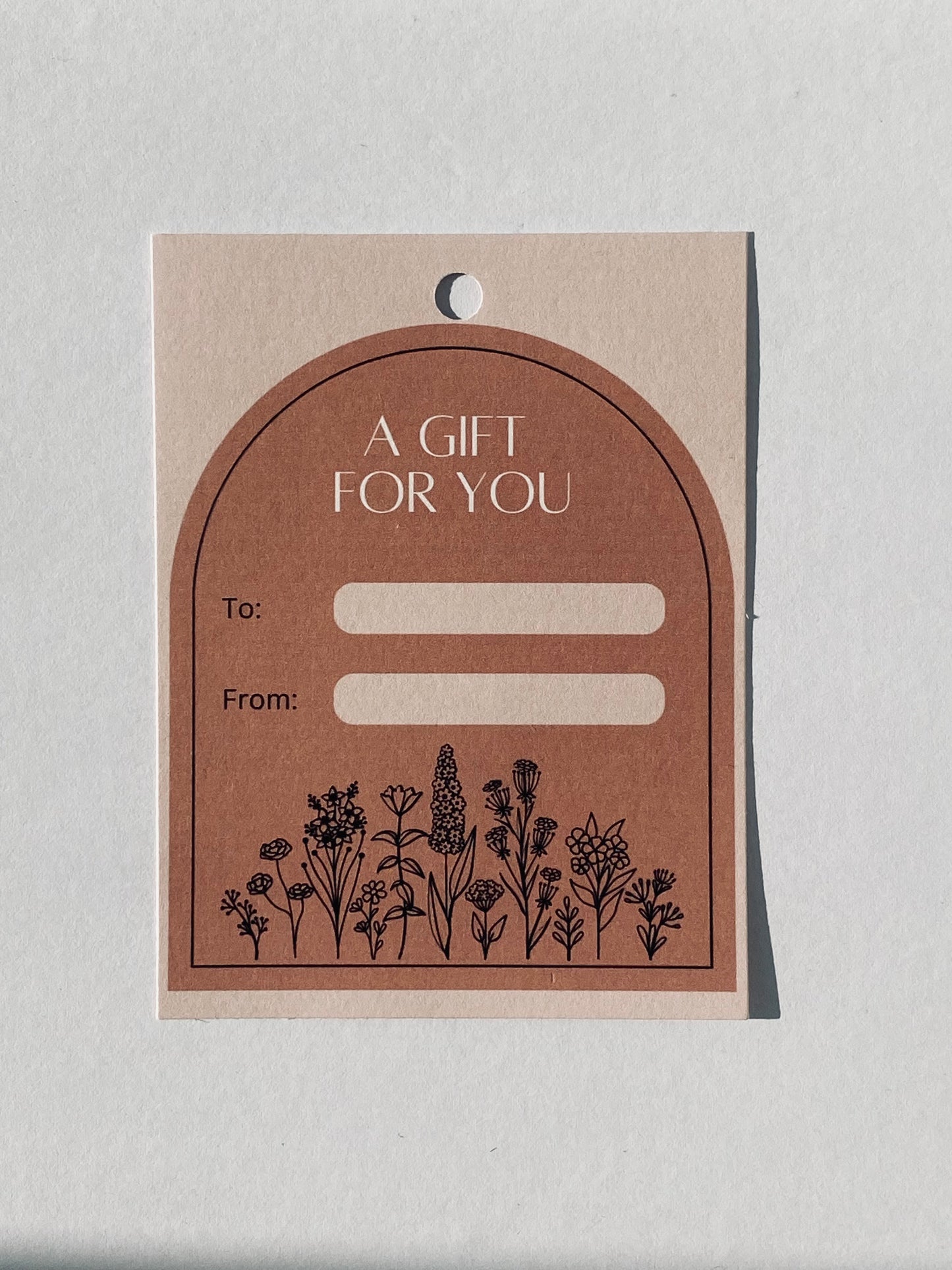 Blush Gift Tag