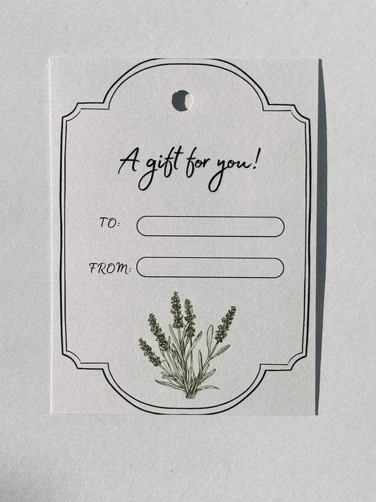 Vintage Gift Tag