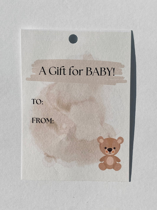 Baby Neutral Gift Tag