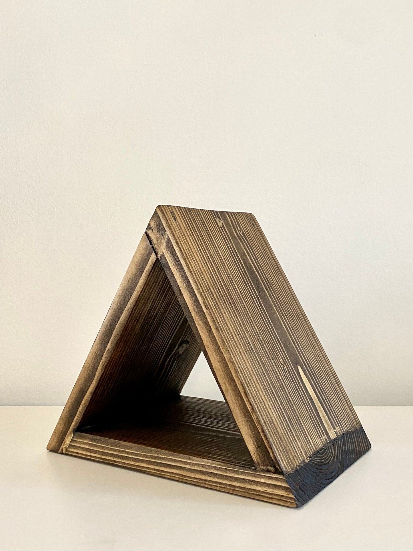Wood Triangle Book Stand - Medium